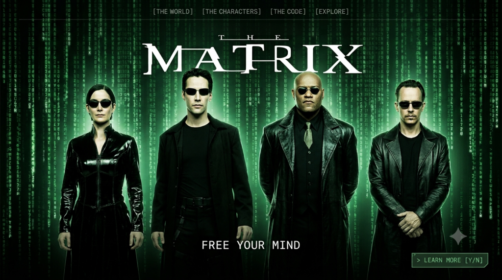 The Matrix Re-done